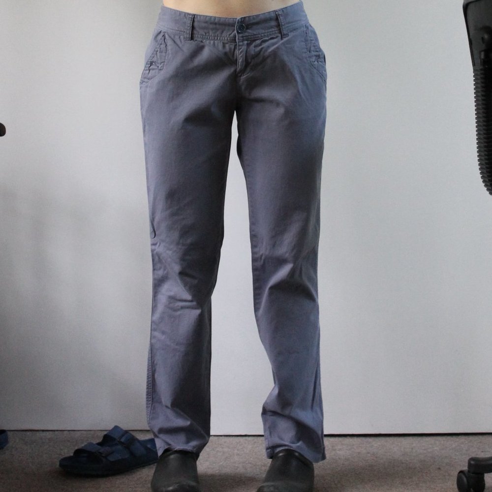 Mossimo Low-Rise Blue Pants, Size 9